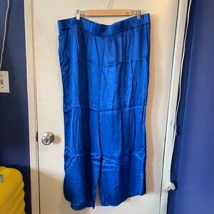 J. Crew Wide Leg Luster Crepe Pants NWT